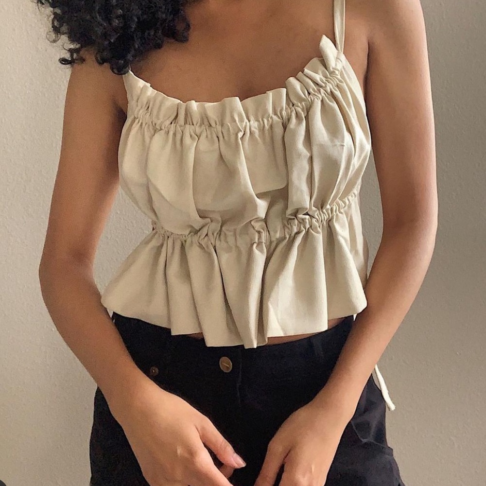 White Beyu “Flower” Top